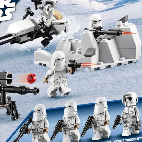 Brand New Lego Star Wars Snowtrooper Battle Pack 75320 - Picture 3 of 7